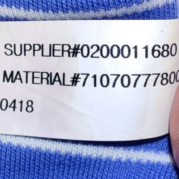 Polo Ralph Lauren Blue White Striped Polo Shirt Men’s XL Classic Fit - Picture 8 of 10